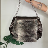 Faux Leather & Fur Bag