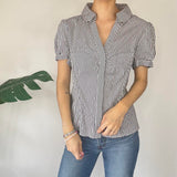 Y2K Pinstripe Shirt
