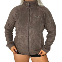 Brown Columbia Zip Up Fleece