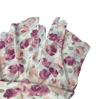 Vintage Floral Maxi Mesh Dress