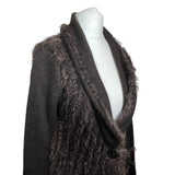 Vintage Brown Knitted Cardigan