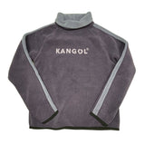 Kangol Purple Pullover Fleece High Neck