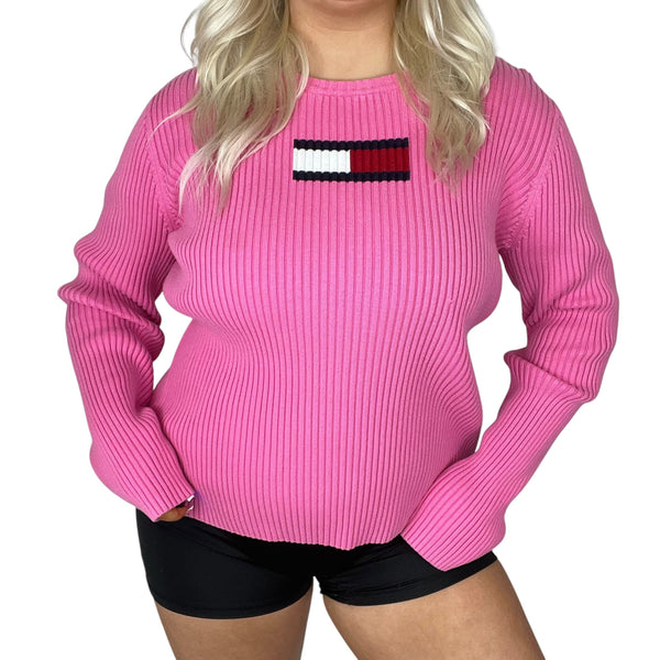 Pink Tommy Hilfiger Knitted Jumper