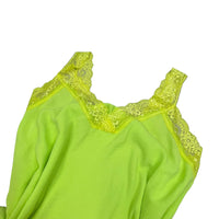 Neon Lace Trim Cami
