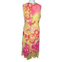 Colourful Mesh Maxi Dress