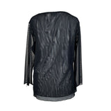Vintage Mesh Long Sleeve Top
