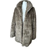 Brown Faux Fur Coat