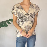 Y2K Tie Back Top