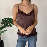 Vintage Satin Y2K Cami