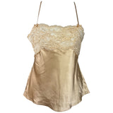 Gold Satin Cami