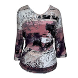 Graphic Y2K Top