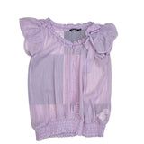 00’s Pink Mesh Top