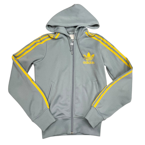 Grey Vintage Adidas Zip Up