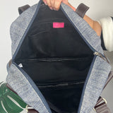 Y2K Denim Duffle Bag