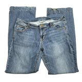 Old Navy Embroidered Flared Jeans
