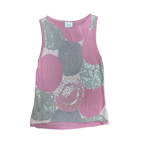 Vintage Sequin Vest Top