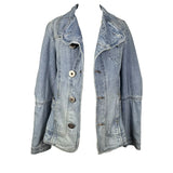 Y2K Military Denim Jacket