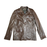 Brown Vintage Leather Jacket
