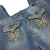 Y2K Embroidered Jeans