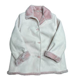 Pink Faux Fur Y2K Coat