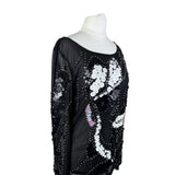 Y2K Sequin Embellished Top