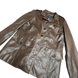 Brown Vintage Leather Jacket