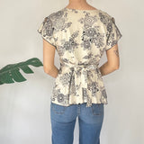 Y2K Tie Back Top