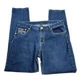 Y2K Embroidered Denim Jeans