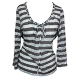 Per Una Stripe Top