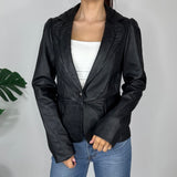 Vintage Leather Blazer