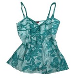 Y2K Blue Cami Top