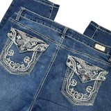 Y2K Embroidered Jeans