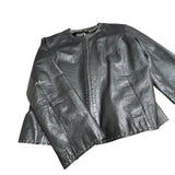 Vintage Black Leather Jacket
