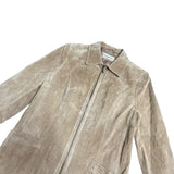 Vintage Tan Leather Jacket