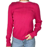 Pink Knitted Jumper