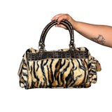 Y2K Tiger Faux Fur Bag