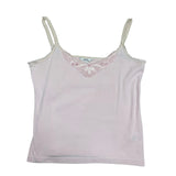 Y2K Lace Pink Cami