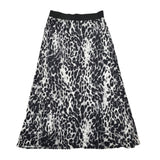 Y2K Animal Print Maxi Skirt