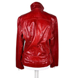 Vintage Red Leather Jacket