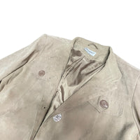 Y2K Suede Blazer Jacket