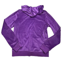 Y2K Purple Velour Tracksuit