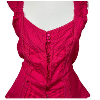 Y2K Pink Cami Top