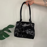 Black Bow Charm Y2K Bag