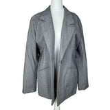 Grey Pinstripe Blazer
