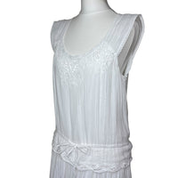 White Boho Maxi Dress
