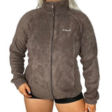 Brown Columbia Zip Up Fleece