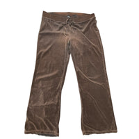 Y2K Old Navy Brown Velour Track Pants