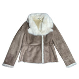 Brown Faux Fur Coat