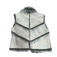 Y2K Suede Faux Fur Gilet