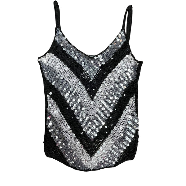Sequin Crochet Cami